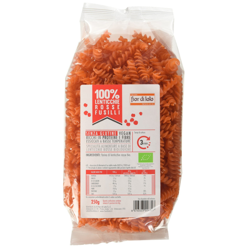Lent. Rosse Quinoa Conchiglie 200Gr