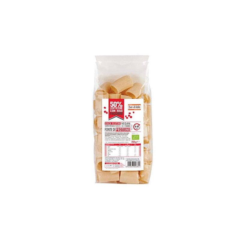 Paccheri Lenticchie Rosse E Riso 250G