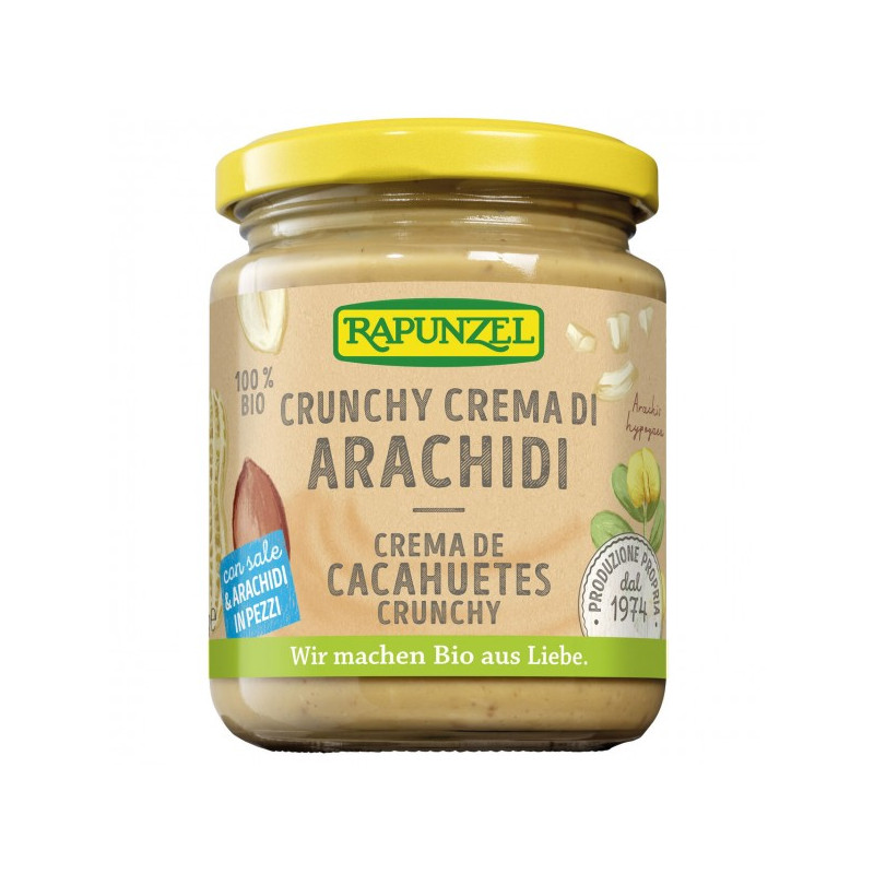 Crema Arachidi Rapunzel 250Gr Ecor